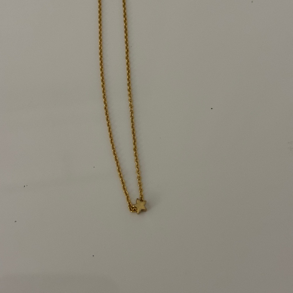 Gold Star Necklace